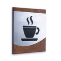 Kitchen Steel Door Sign for Office Information signs Indian Rosewood Bsign - Photo #5