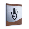 Office Staff Only Wall Sign Information signs Indian Rosewood Bsign - Photo #5