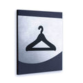 Dressing Room Steel Signs Information signs Condominium Door Numbers Door Numbers Anthracite Gray Bsign - Photo #4