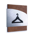 Steel Wardrobe Wall Sign Information signs Indian Rosewood Bsign - Photo #5