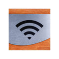 Wi-Fi Steel Sign for Office Information signs Walhunt Bsign - Photo #3