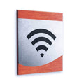 Wi-Fi Steel Sign for Office Information signs Redwood Bsign - Photo #7