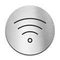 Табличка "Wi-Fi" — Нержавеющая сталь - Photo #2