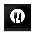 Табличка "Кухня" зі шрифтом Брайля — "Buro" Дизайн  - Photo #6