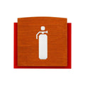 Wood Extinguisher Fire Safety Sign for Office Information signs Walhunt Bsign - Photo #8