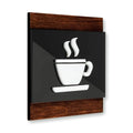 Wooden Door Signs for Kitchen Information signs Indian Rosewood Bsign - Photo #8
