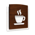 Wooden Kitchen Sign for Doors Information signs Indian Rosewood Bsign - Photo #1