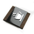 Wooden Door Signs for Kitchen Information signs Indian Rosewood Bsign - Photo #3