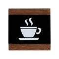 Wooden Door Signs for Kitchen Information signs Indian Rosewood Bsign - Photo #5
