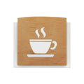 Wooden Kitchen Sign for Doors Information signs Natural wood Bsign - Photo #6
