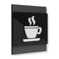 Wooden Door Signs for Kitchen Information signs Anthracite Gray Bsign - Photo #7