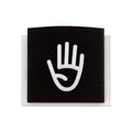 Staff Only Wooden Sign for Door Information signs Dark Wenge Bsign - Photo #4
