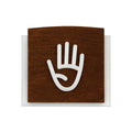 Staff Only Wooden Sign for Door Information signs Indian Rosewood Bsign - Photo #5