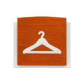 Wardrobe Wooden Door Sign Information signs Walhunt Bsign - Photo #8