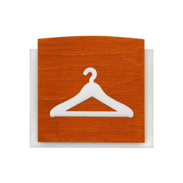 Wardrobe Wooden Door Sign Information signs Walhunt Bsign - Photo #8