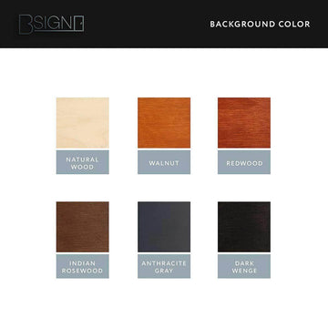 Wooden Wi-Fi Wall Signs Information signs colors Bsign - Photo #11