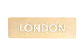 Custom World Clock Sign World Clock Signs Natural wood Bsign - Photo #6